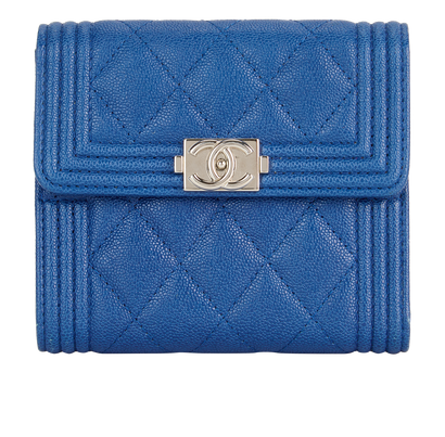 Chanel Boy Compact Wallet, front view